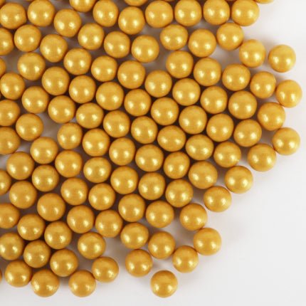 GoBake - Gold Pearls 7mm - Cupcake Sweeties