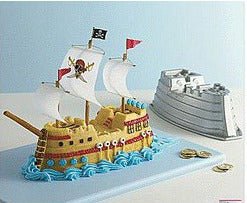 HIRE - Pirate Ship Nordic Cake Tin - Cupcake Sweeties