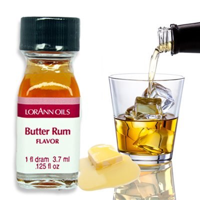 LorAnn Oils - Butter Rum Flavour 3.7ml - Cupcake Sweeties