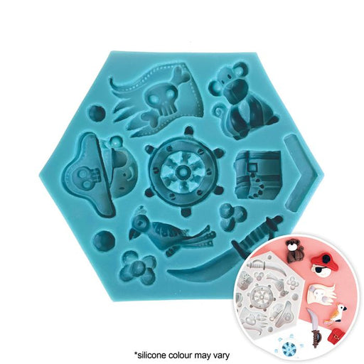 Pirates Bounty Silicone Mould - Cupcake Sweeties