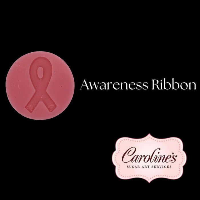 Silicone Mould - Awareness Ribbon - Cupcake Sweeties