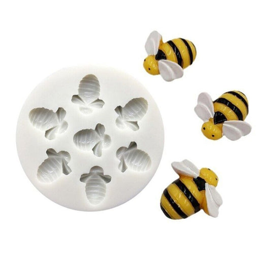 Silicone Mould - Bees - Cupcake Sweeties