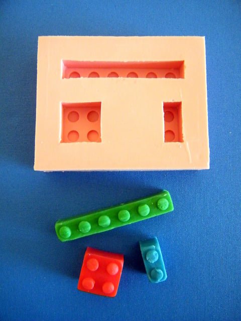 Silicone Mould - Lego Blocks (3) - Cupcake Sweeties