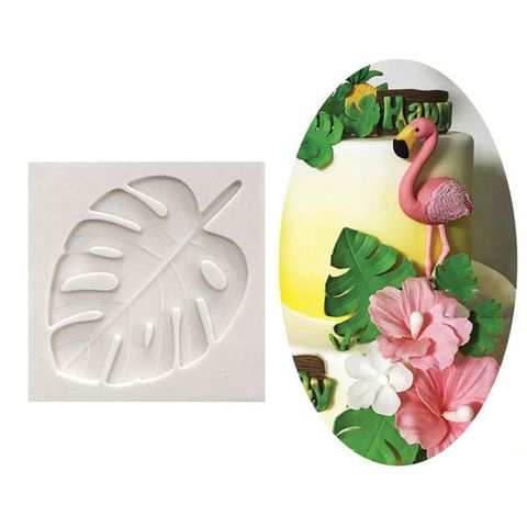 Silicone Mould - Tropical Leaf - Cupcake Sweeties
