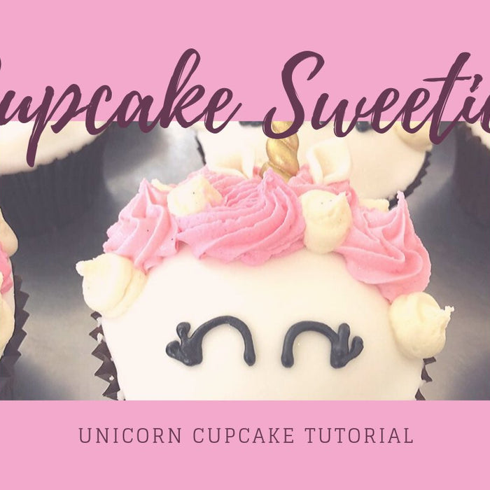 Unicorn Cupcake Tutorial! - Cupcake Sweeties