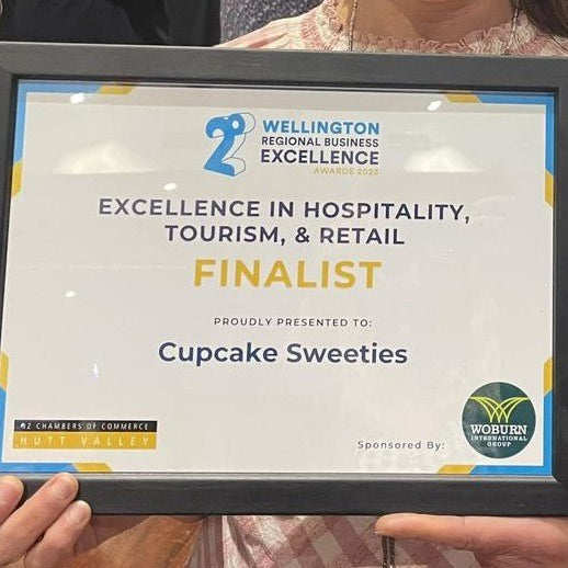 Wellington Regional Business Awards 2023! - Cupcake Sweeties