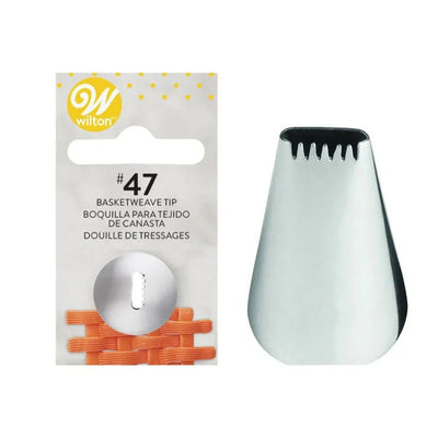 47 | Piping Tip | Basketweave - Cupcake Sweeties