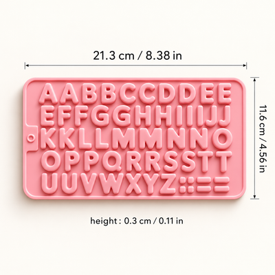 Silicone Mould | Alphabet Letters