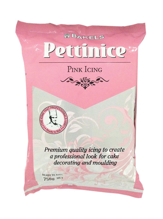 Bakels Pettinice - Pink - 750 gm - Cupcake Sweeties