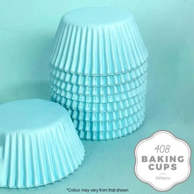 Cake Craft | 408 Cupcake Papers | Pastel Blue | 200 Approx | - Cupcake Sweeties