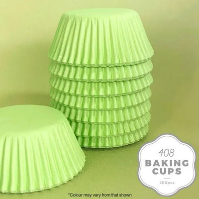 Cake Craft | 408 Cupcake Papers | Pastel Green | 200 Approx - Cupcake Sweeties