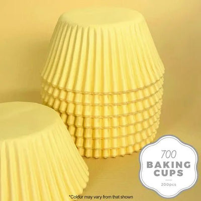 Cake Craft | 700 Cupcake Papers | Pastel Yellow | 200 Approx - Cupcake Sweeties