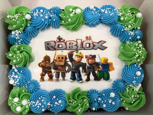 Cake in a Box - Edible Image - Cupcake Sweeties