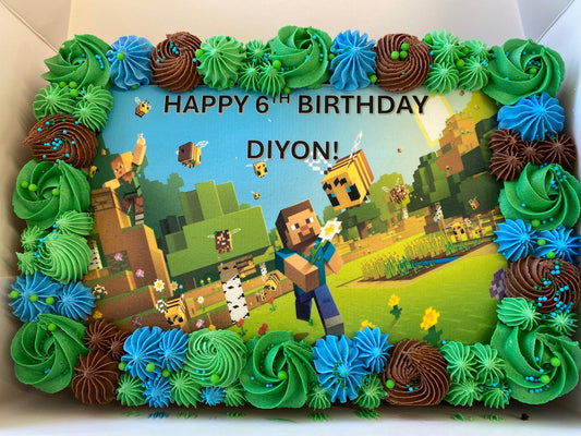 Cake in a Box - Edible Image - Cupcake Sweeties