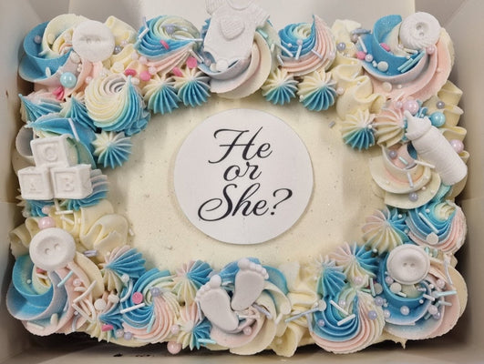 Cake in a Box | Gender Reveal 👶 - Cupcake Sweeties