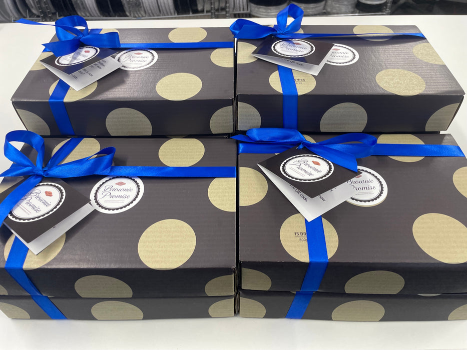 Chocolate Brownie Gift Box with Bling! - Cupcake Sweeties