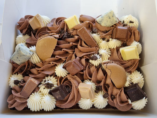 Chocolate Overload Loaded Chocolate Brownie - Cupcake Sweeties