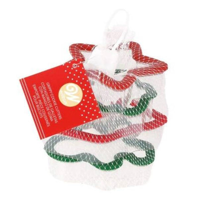 Christmas Cookie Cutter Set | 4 Piece (with Cushioned Grips) - Cupcake Sweeties