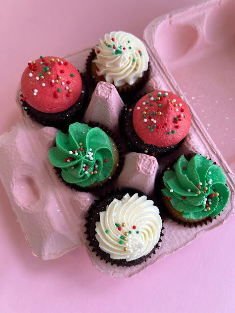 Christmas Mini Egg Carton (Pick Up Only) - Cupcake Sweeties