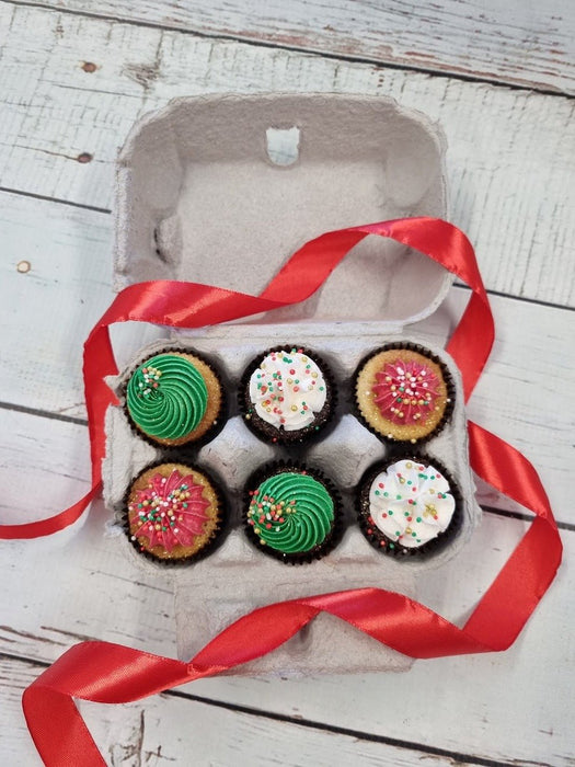 Christmas Mini Egg Carton (Pick up only) - Cupcake Sweeties