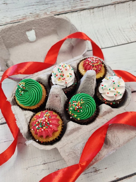 Christmas Mini Egg Carton (Pick up only) - Cupcake Sweeties