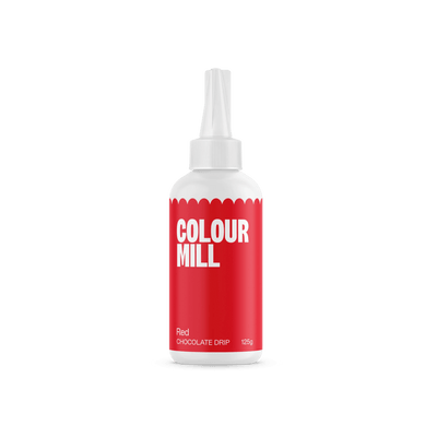 Colour Mill Chocolate Drip Red 125g - Cupcake Sweeties