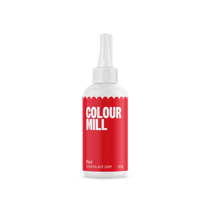 Colour Mill Chocolate Drip Red 125g - Cupcake Sweeties