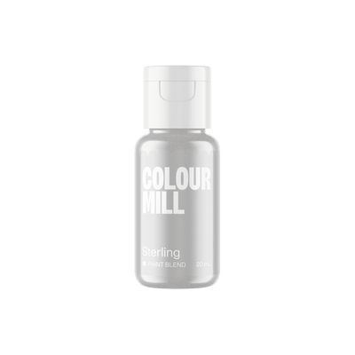 Colour Mill | Metallic Paint | Sterling Silver | 20ml - Cupcake Sweeties