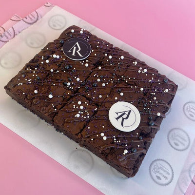 Corporate Chocolate Brownie Gift Box with Bling! - Cupcake Sweeties