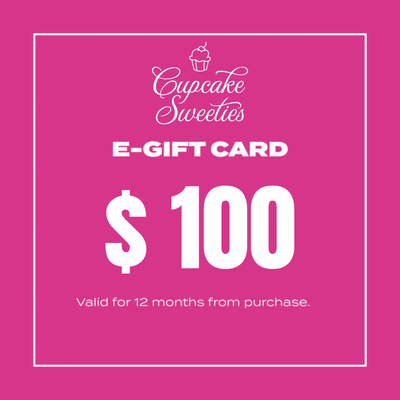 Cupcake Sweeties Gift Card $100 - Cupcake Sweeties