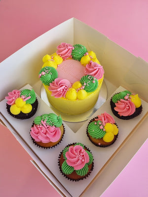 Cupcakes & Mini Cake Decorating Class - Cupcake Sweeties