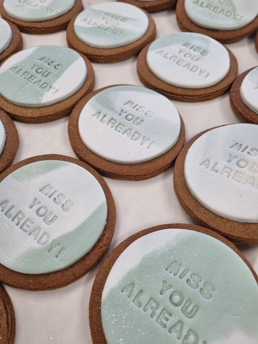 Custom Message Cookies - Cupcake Sweeties