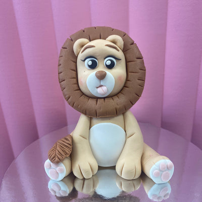 Cute Lion Figurine Modelling Class - Cupcake Sweeties
