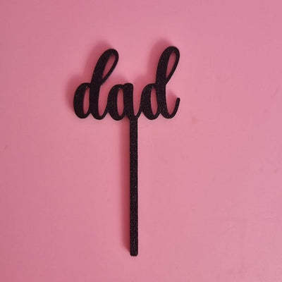 Dad Cupcake Topper - Cupcake Sweeties