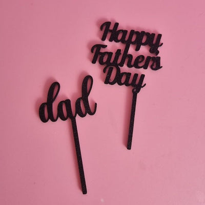 Dad & Fathers Day Cupcake Topper Set - Cupcake Sweeties