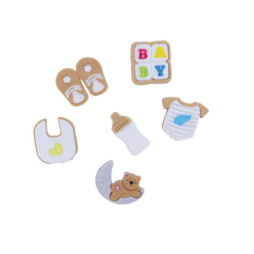 Edible Cupcake Toppers Baby Pk/6 (Copy) - Cupcake Sweeties