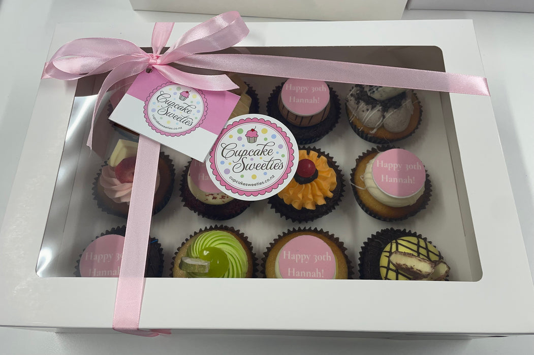 Edible Image (Or Corporate) Cupcakes Mix Boxes - Cupcake Sweeties