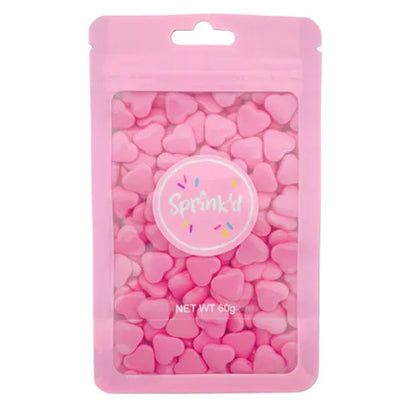 Sprinkle Medley | Pink Hearts | 12mm | 60g