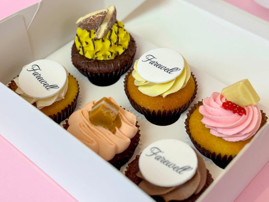 Farewell Cupcakes - Cupcake Sweeties