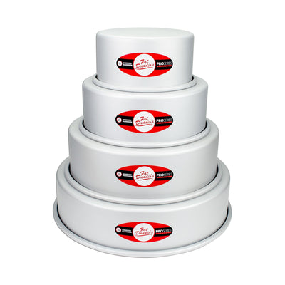 Fat Daddio's | 3" Deep | Round Baking Tins | 4" - 12" - Cupcake Sweeties