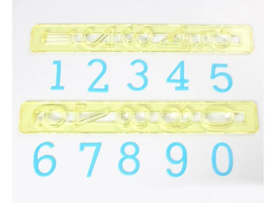 FMM | Tappit | Numbers | Cutter Set - Cupcake Sweeties