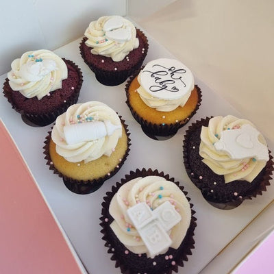Gender Reveal Cupcakes - Cupcake Sweeties