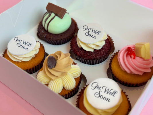 Get Well Soon Cupcakes - Cupcake Sweeties