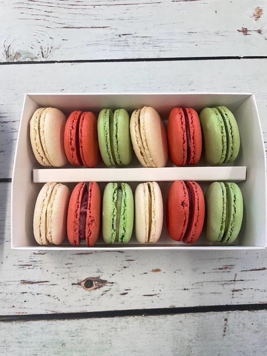 Gift Boxes of Christmas Macarons - Cupcake Sweeties