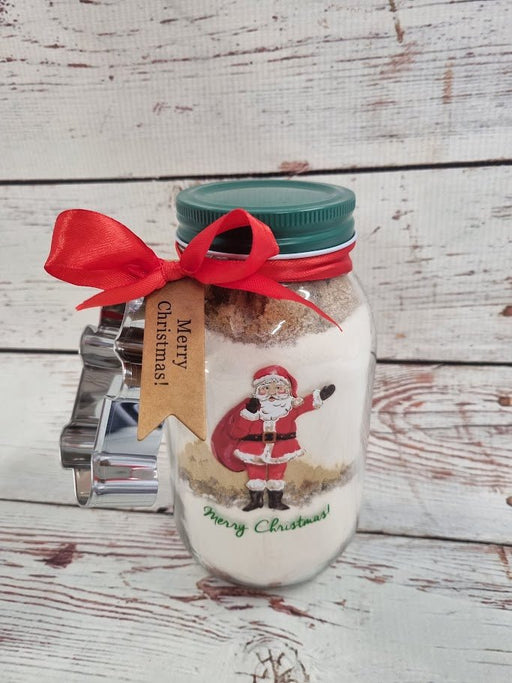 Gingerbread Cookie Baking Mix In a Jar! - Cupcake Sweeties