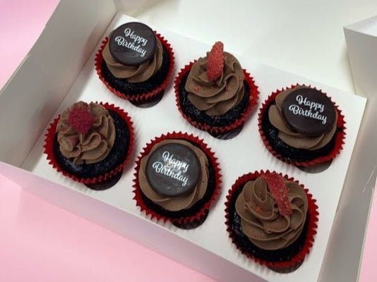 Gluten Free Happy Birthday Cupcakes - Cupcake Sweeties