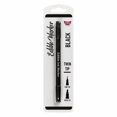 Go Bake | Edible Marker Pen | Black - Cupcake Sweeties