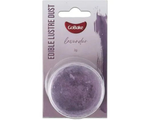 GoBake Pearl Lustre Dust - Lavender - 2gm - Cupcake Sweeties