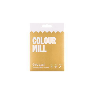 Gold Leaf Transfer Sheets (By Colour Mill) - Cupcake Sweeties