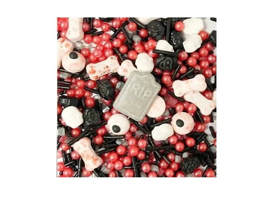 Halloween Bloody Eyeballs & Bones Mix | 80gm - Cupcake Sweeties